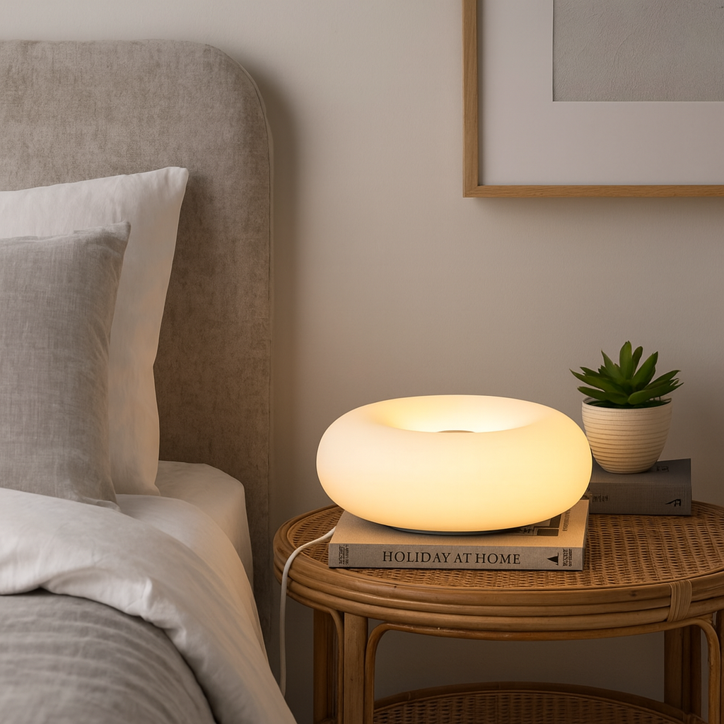 Lampe de chevet Donut Tactile LED