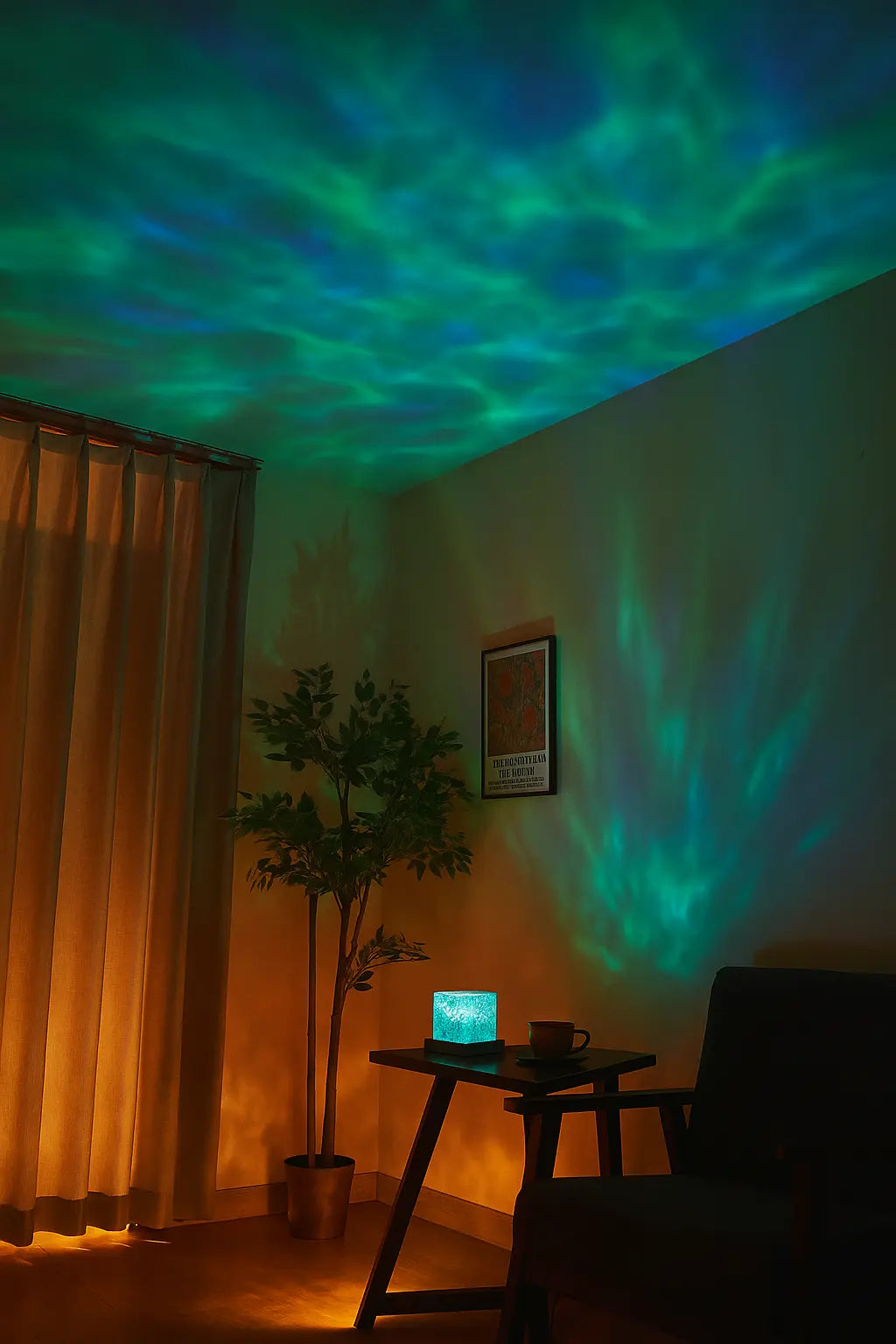 Lampe de chevet Ondes Lumineuses