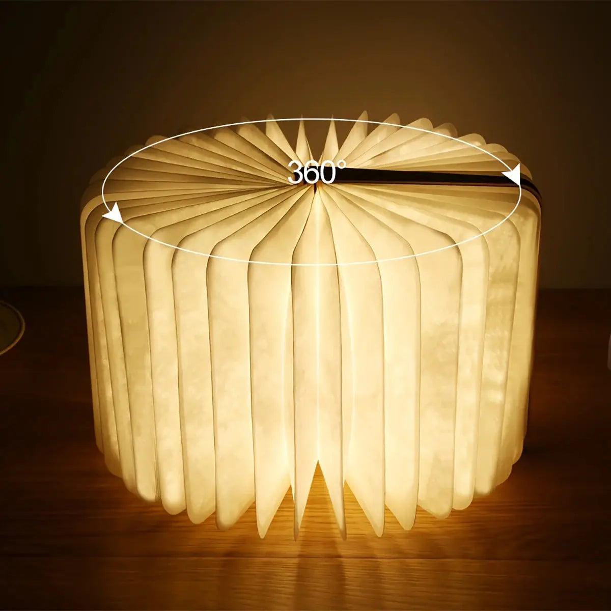 Lampe de chevet Originale Livre Lumineux