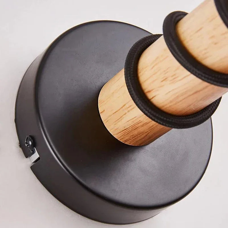 Lampe de chevet Murale Industrielle Noir