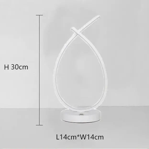 Lampe de chevet Design Noeud