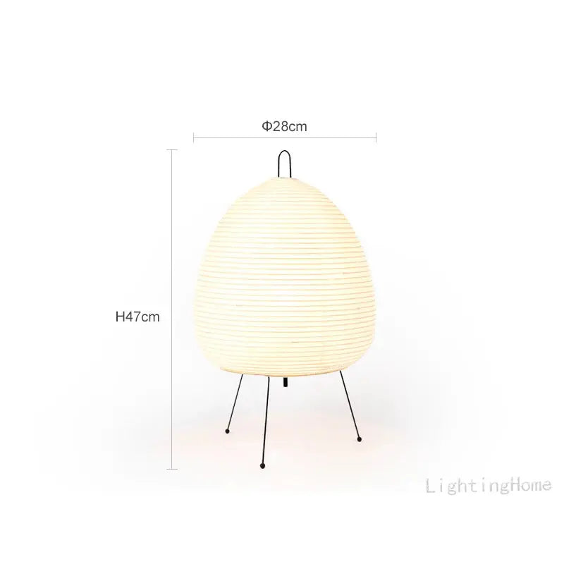 Lampe de chevet Japonaise Lanterne Papier