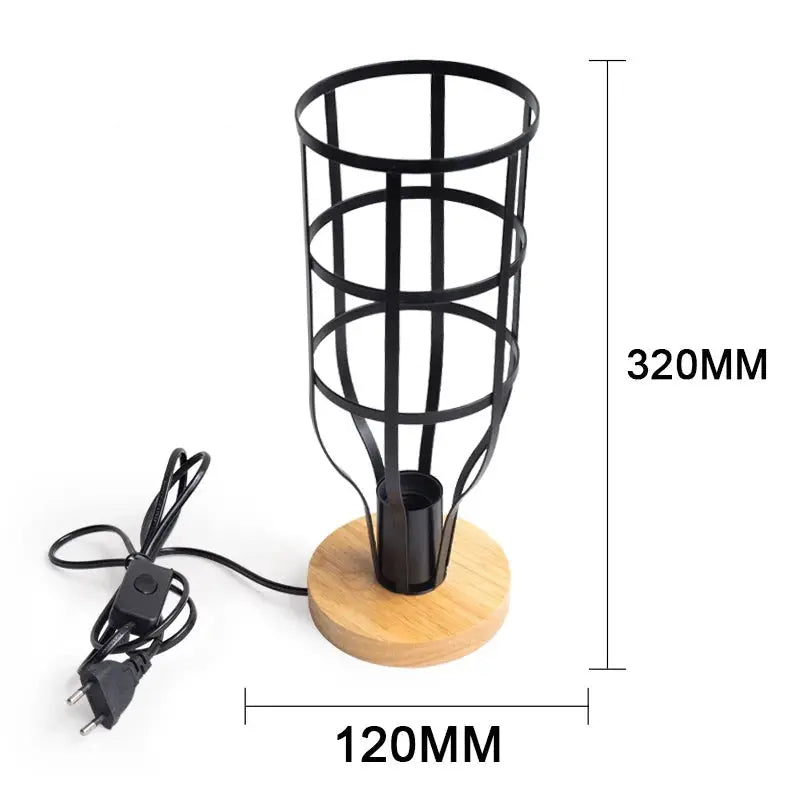 Lampe de chevet Industrielle Vintage