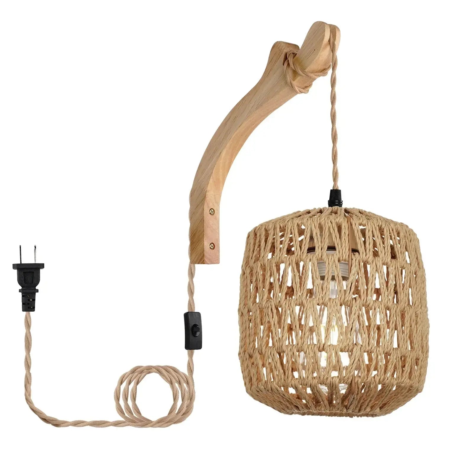 Lampe de chevet Bohème Corde