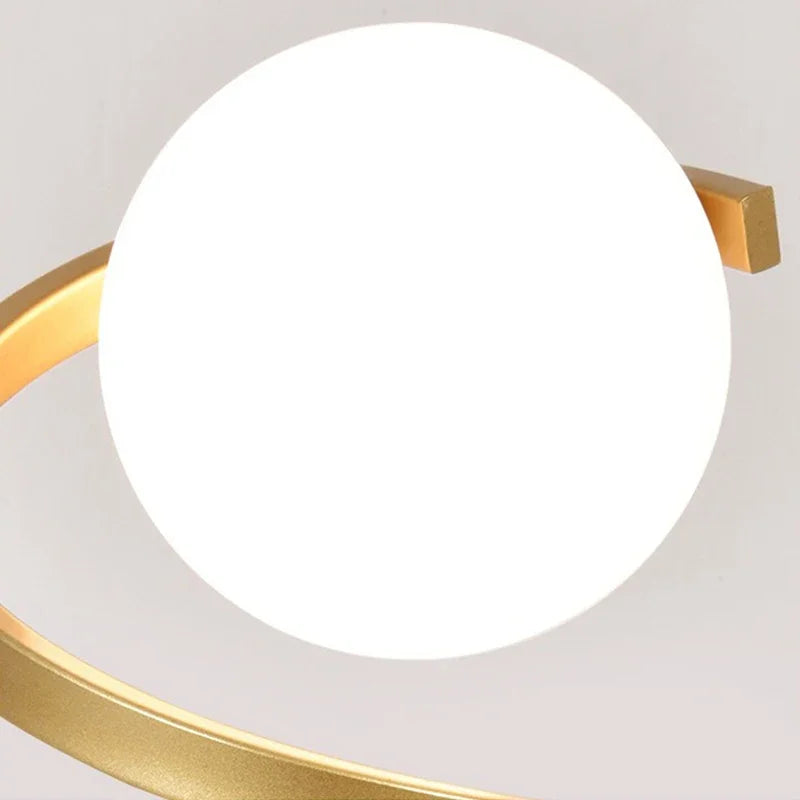 Lampe de chevet Moderne LED Spirale