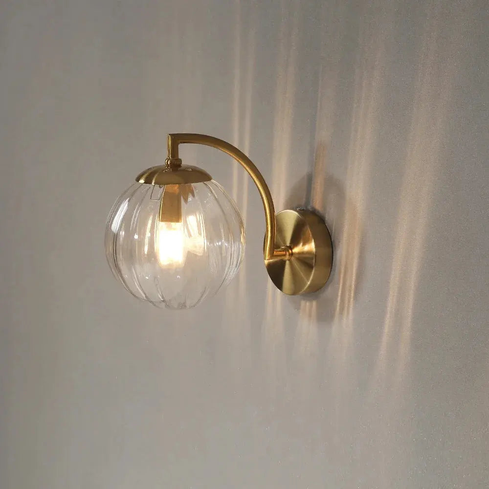Lampe de chevet Murale Verre Retro