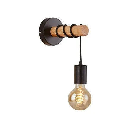 Lampe de chevet Murale Industrielle Noir