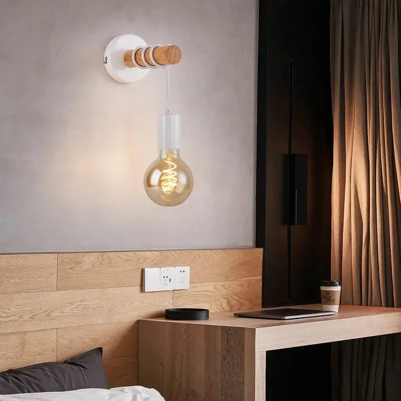 Lampe de chevet Murale Industrielle
