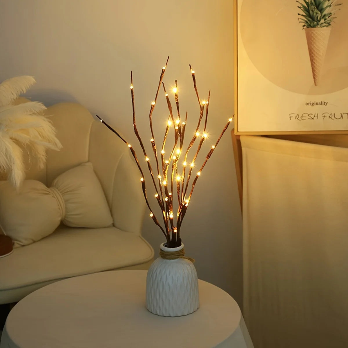 Lampe de chevet Arbre Lumineux
