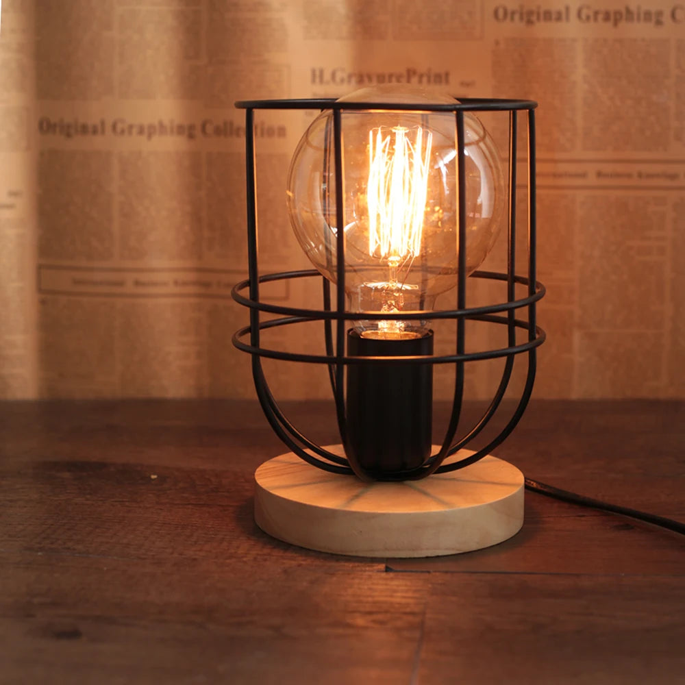 Lampe de chevet Industrielle Vintage