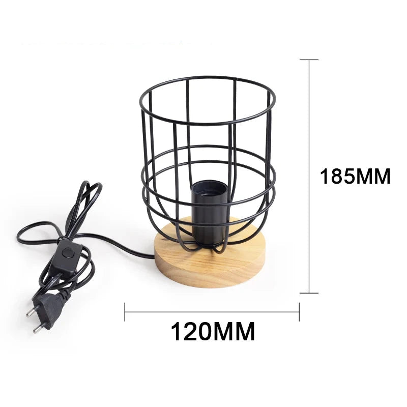 Lampe de chevet Industrielle Vintage