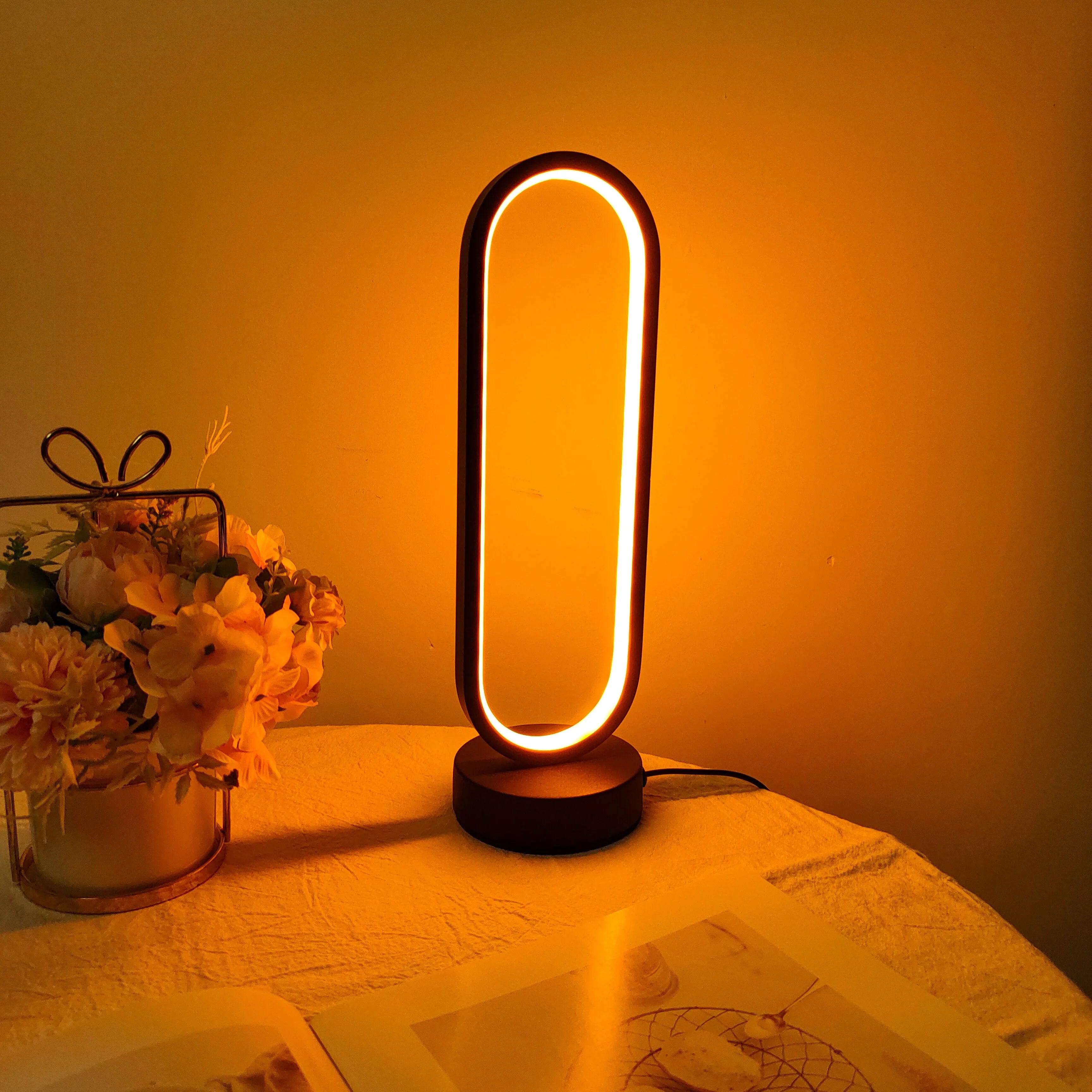 Lampe de chevet LED Tricolore