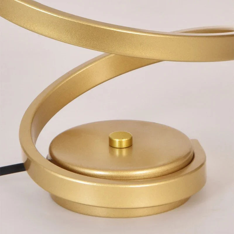 Lampe de chevet Moderne LED Spirale