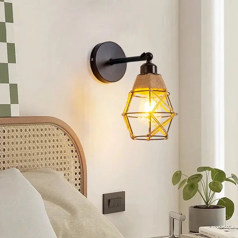 Lampe de chevet Bohème Métal