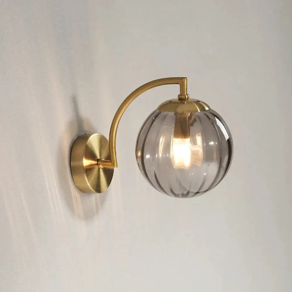 Lampe de chevet Murale Verre Retro