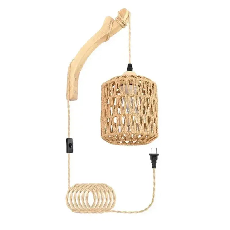 Lampe de chevet Bohème Corde