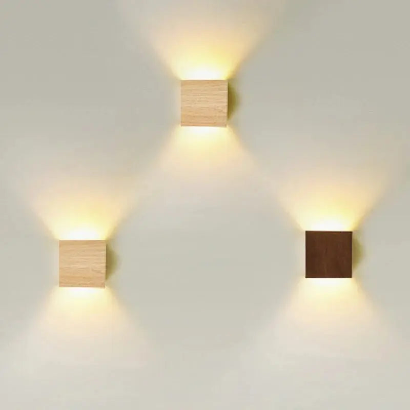 Lampe de chevet Moderne Bois