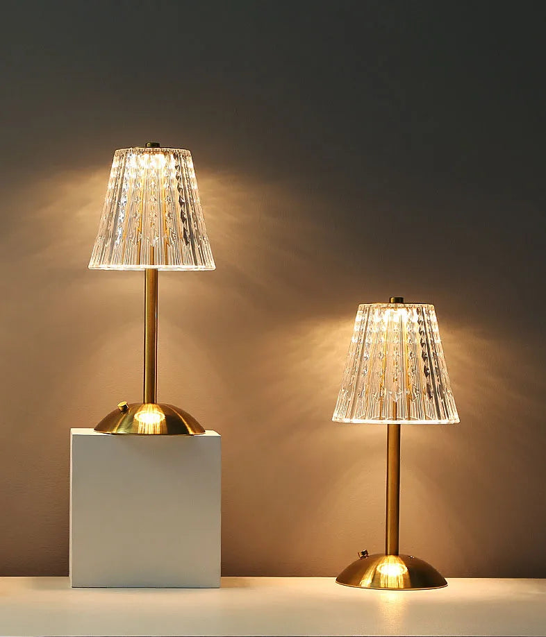 Lampe de chevet Retro Cristal