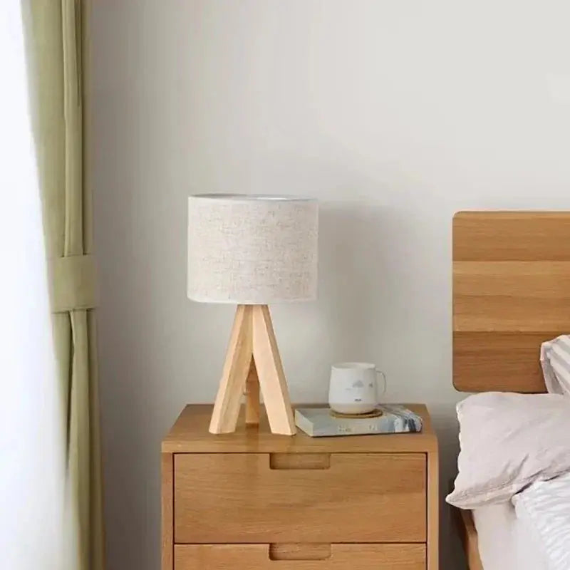 Lampe de chevet Bois Scandinave