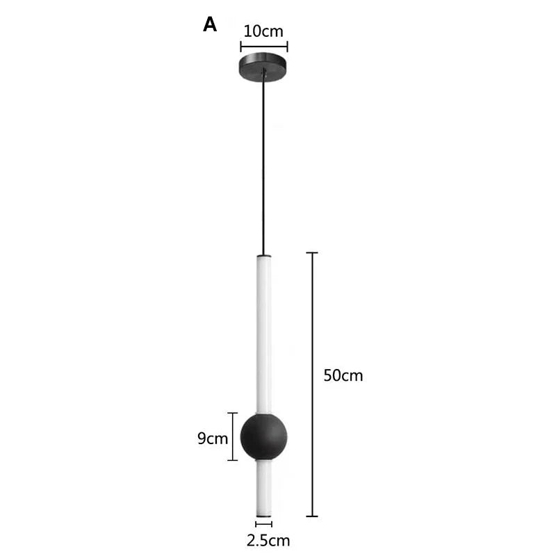 Lampe de chevet Suspendue Duo Noir et Blanc