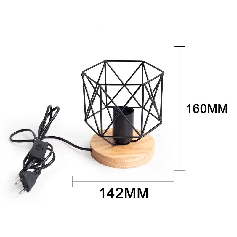 Lampe de chevet Industrielle Vintage