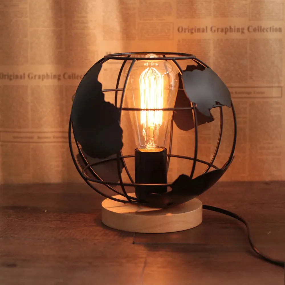 Lampe de chevet Industrielle Vintage