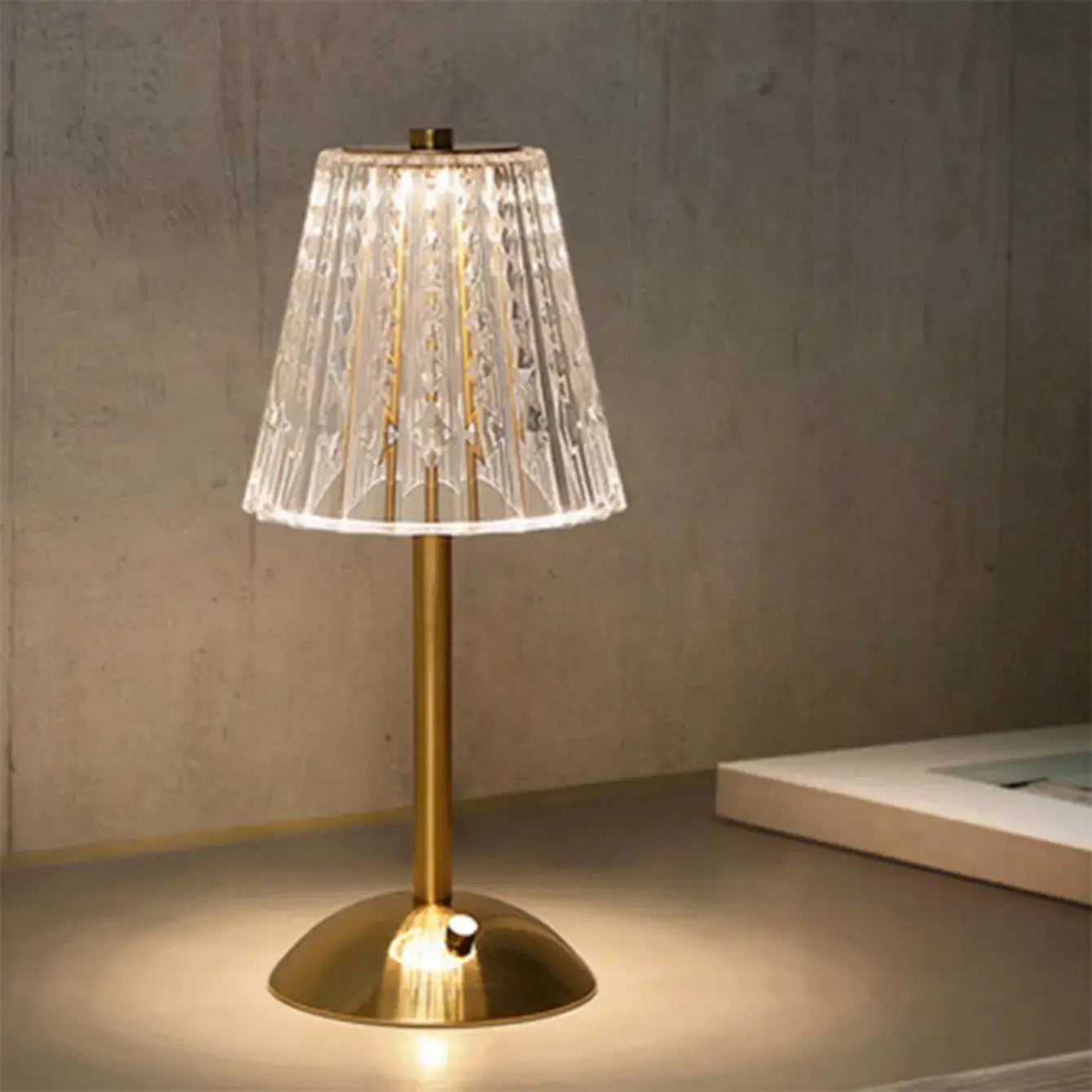 Lampe de chevet Retro Cristal