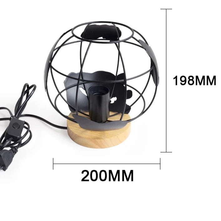 Lampe de chevet Industrielle Vintage