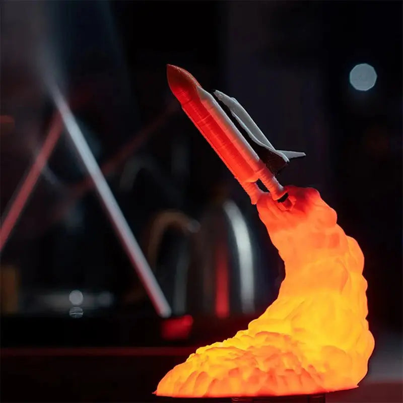 Lampe de chevet Fusée