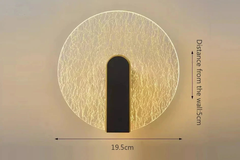 Lampe de chevet Murale Verre