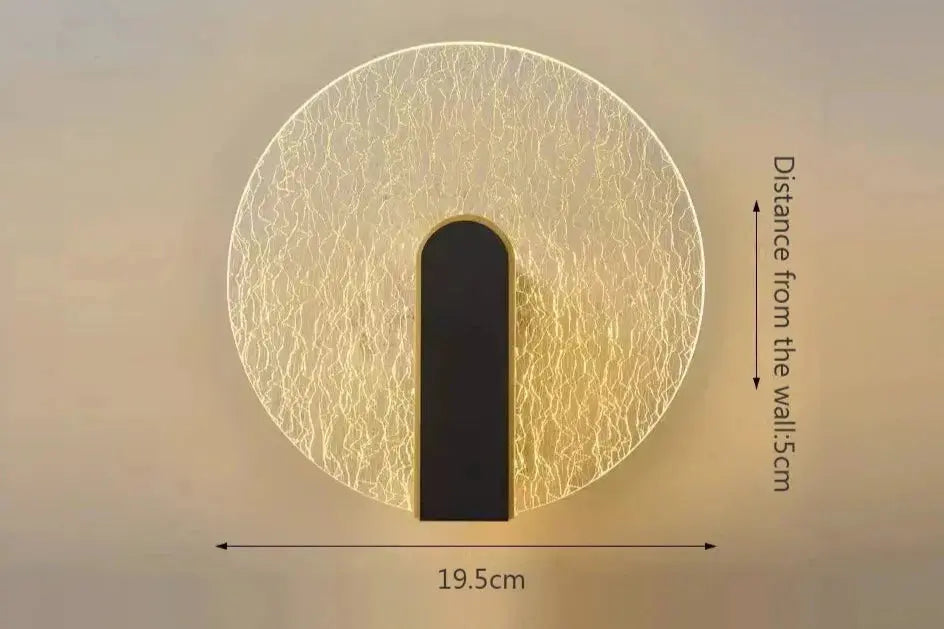 Lampe de chevet Murale Verre