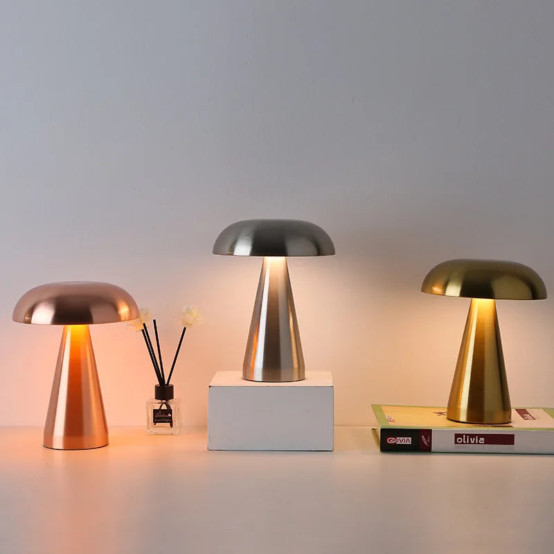 Lampe de chevet Retro Champignon