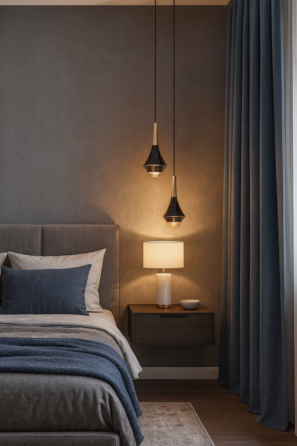 Lampe de chevet Suspendue Style Contemporain