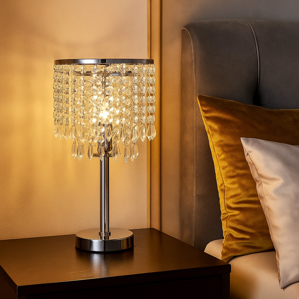 Lampe de chevet Cristal Élégante
