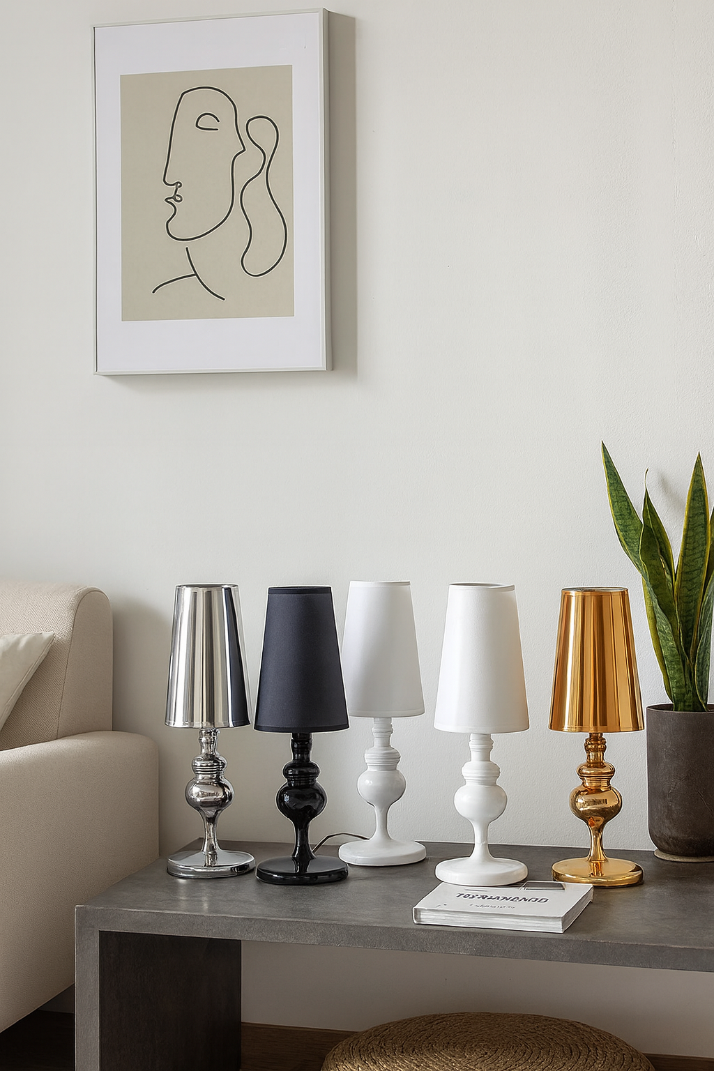 Lampe de chevet Style Hôtel