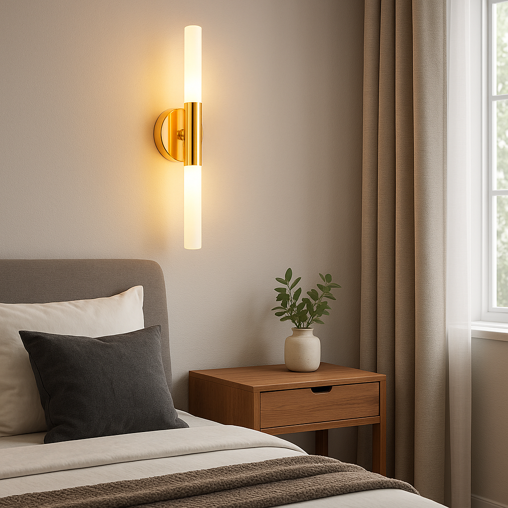 Lampe de chevet moderne Métal et acrylique