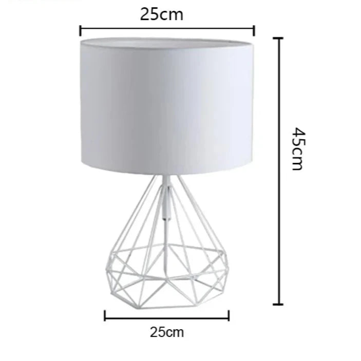 Lampe de chevet Moderne Metal Structure