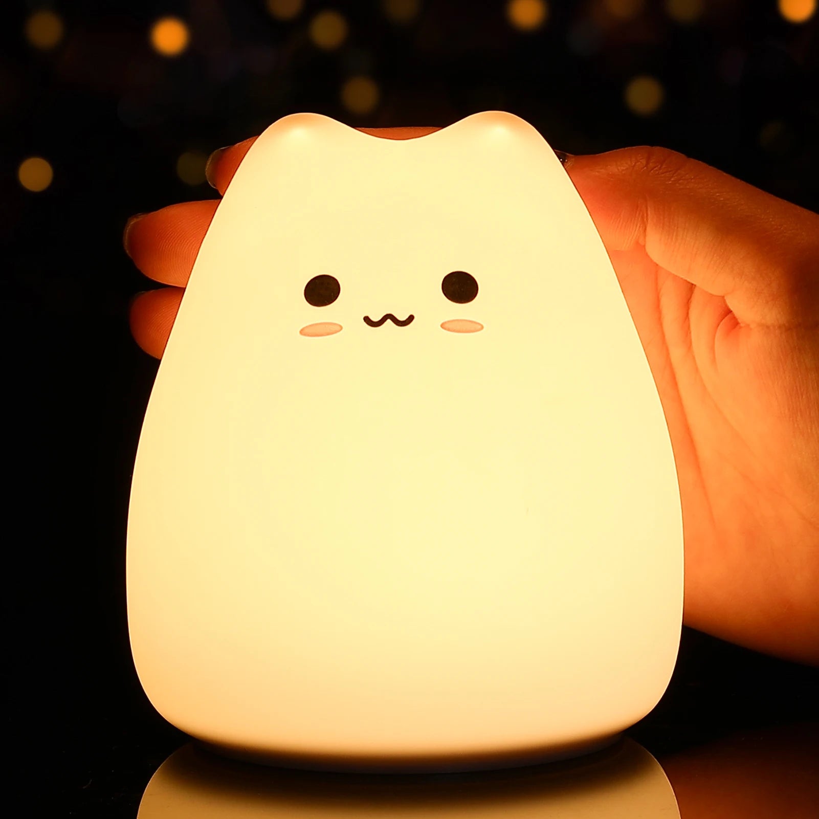 Lampe de chevet Enfant Chat