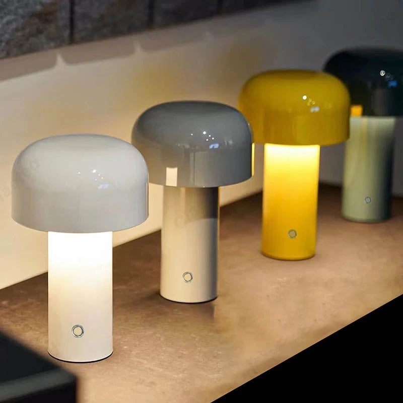 Lampe de chevet Sans fil Champignon