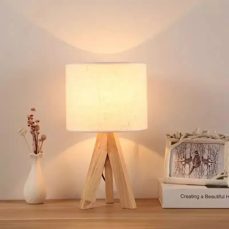 Lampe de chevet Bois Scandinave