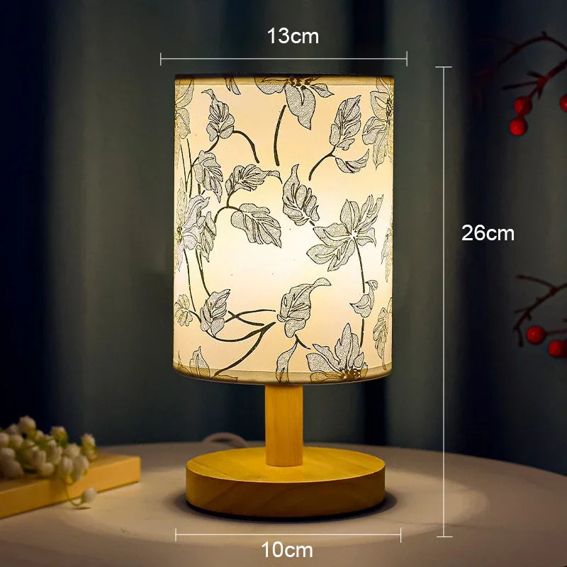 Lampe de chevet Fleur Japonaise