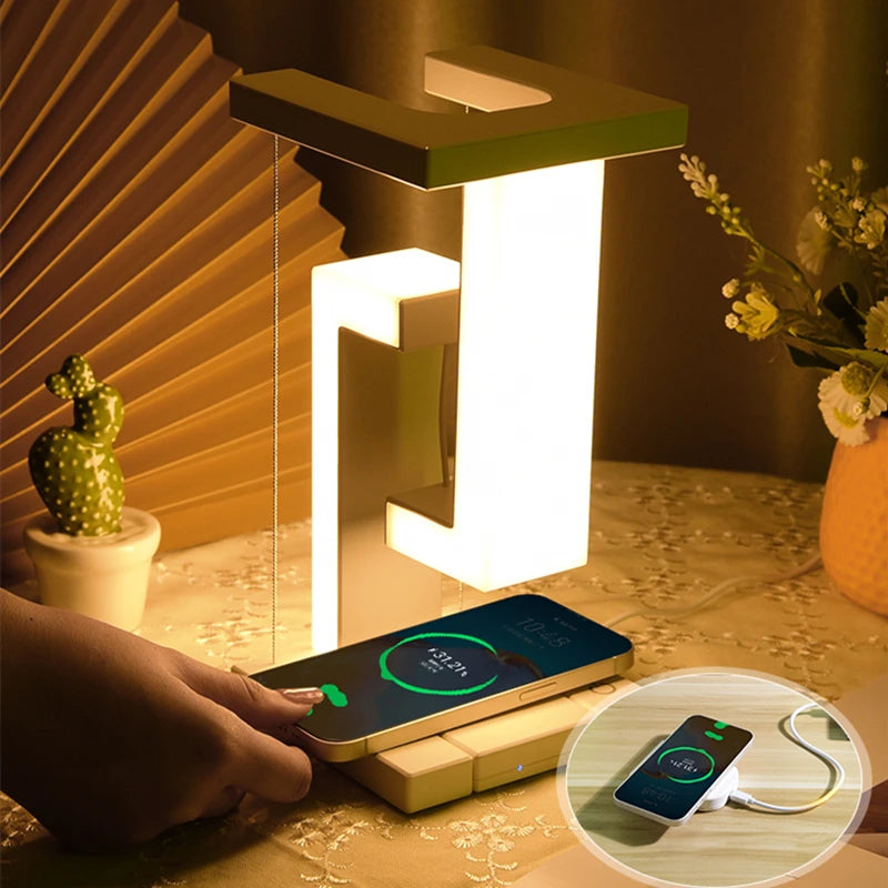 Lampe de chevet Design Chargeur Induction