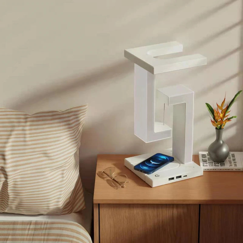 Lampe de chevet Design Chargeur Induction