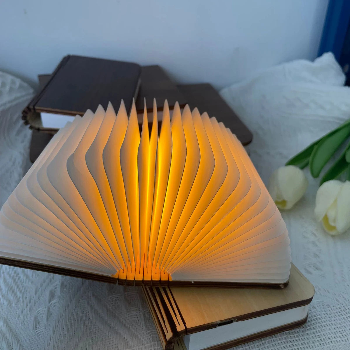 Lampe de chevet Originale Livre Lumineux