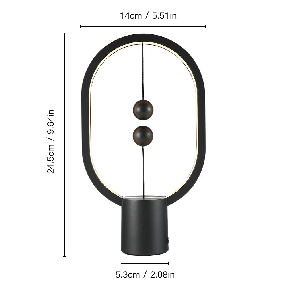 Lampe de chevet LED Originale Magnétique