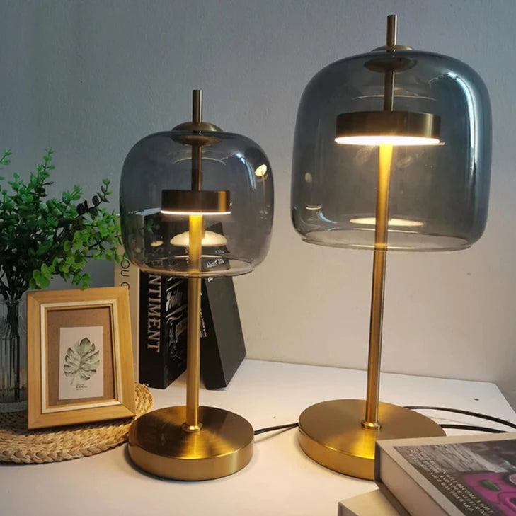 Lampe de chevet Design Luxe Verre