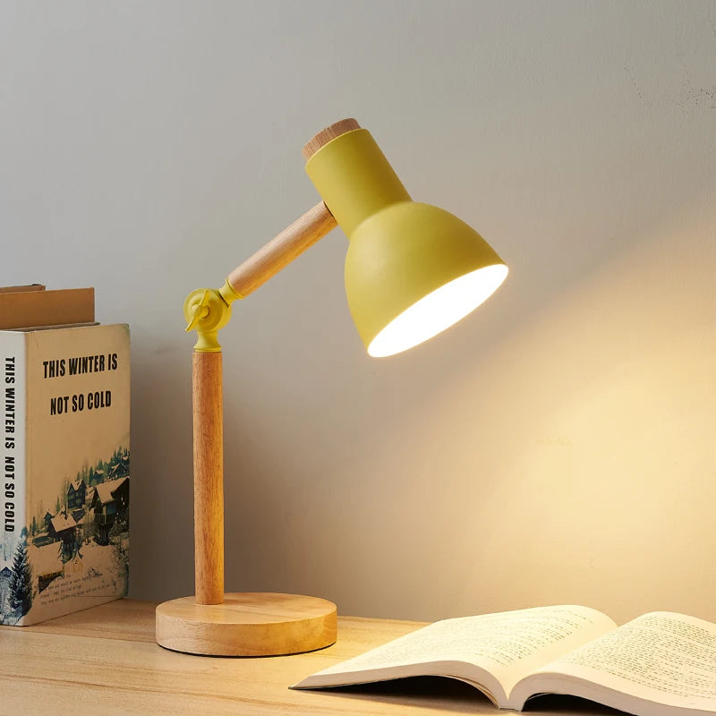 Lampe de chevet Bois Pliable